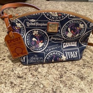 Disney Dome Shaped Dooney Food and Wine with Figment.